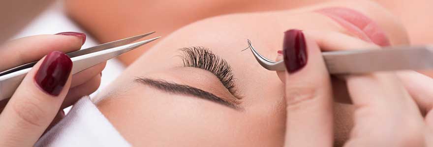 Learn eyelash extension